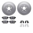 thumbnail image 1 of Dynamic Friction Company Rear Geospec Brake Rotors with 5000 Advanced Brake Pads includes Hardware 4512-59172, 1 of 3