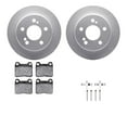 thumbnail image 1 of Dynamic Friction Company Rear Geospec Brake Rotors with 5000 Advanced Brake Pads includes Hardware 4512-63126, 1 of 3