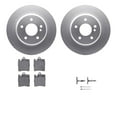 thumbnail image 1 of Dynamic Friction Company Rear Geospec Brake Rotors with 5000 Advanced Brake Pads includes Hardware 4512-63136, 1 of 3