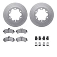thumbnail image 1 of Dynamic Friction Company Rear Geospec Brake Rotors with 5000 Advanced Brake Pads includes Hardware 4512-63223, 1 of 3