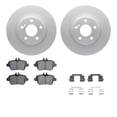 thumbnail image 1 of Dynamic Friction Company Rear Geospec Brake Rotors with 5000 Advanced Brake Pads includes Hardware 4512-63242, 1 of 3