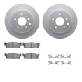 thumbnail image 1 of Dynamic Friction Company Rear Geospec Brake Rotors with 5000 Advanced Brake Pads includes Hardware 4512-68014, 1 of 3