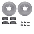 thumbnail image 1 of Dynamic Friction Company Rear Geospec Brake Rotors with 5000 Advanced Brake Pads includes Hardware 4512-72082, 1 of 3