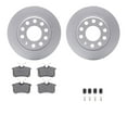 thumbnail image 1 of Dynamic Friction Company Rear Geospec Brake Rotors with 5000 Advanced Brake Pads includes Hardware 4512-73126, 1 of 3