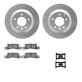 thumbnail image 1 of Dynamic Friction Company Rear Geospec Brake Rotors with 5000 Advanced Brake Pads includes Hardware 4512-74145, 1 of 3