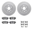 thumbnail image 1 of Dynamic Friction Company Rear Geospec Brake Rotors with 5000 Advanced Brake Pads includes Hardware 4512-75055, 1 of 3