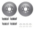 thumbnail image 1 of Dynamic Friction Company Rear Geospec Brake Rotors with 5000 Advanced Brake Pads includes Hardware 4512-99013, 1 of 3