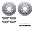 thumbnail image 1 of Dynamic Friction Company Rear Geospec Brake Rotors with 5000 Advanced Brake Pads includes Hardware 4512-99210, 1 of 3