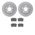 thumbnail image 1 of Dynamic Friction Company Rear Geospec Brake Rotors with 5000 Euro Ceramic Brake Pads 4602-74013, 1 of 3
