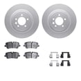 thumbnail image 1 of Dynamic Friction Company Rear Geospec Brake Rotors with 5000 Euro Ceramic Brake Pads includes Hardware 4612-11025, 1 of 3