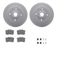 thumbnail image 1 of Dynamic Friction Company Rear Geospec Brake Rotors with 5000 Euro Ceramic Brake Pads includes Hardware 4612-13409, 1 of 3