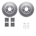 thumbnail image 1 of Dynamic Friction Company Rear Geospec Brake Rotors with 5000 Euro Ceramic Brake Pads includes Hardware 4612-63018, 1 of 3