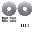 thumbnail image 1 of Dynamic Friction Company Rear Geospec Brake Rotors with Heavy Duty Brake Pads includes Hardware 4212-99152, 1 of 3