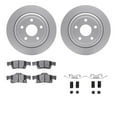 thumbnail image 1 of Dynamic Friction Company Rear Geospec Brake Rotors with Ultimate Duty Performance Brake Pads includes Hardware 4412-42007, 1 of 3