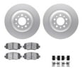 thumbnail image 1 of Dynamic Friction Company Rear Geospec Brake Rotors with Ultimate Duty Performance Brake Pads includes Hardware 4412-42012, 1 of 3