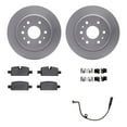 thumbnail image 1 of Dynamic Friction Company Rear Geospec Brake Rotors with Ultimate Duty Performance Brake Pads includes Sensor and Hardware 4422-47002, 1 of 3