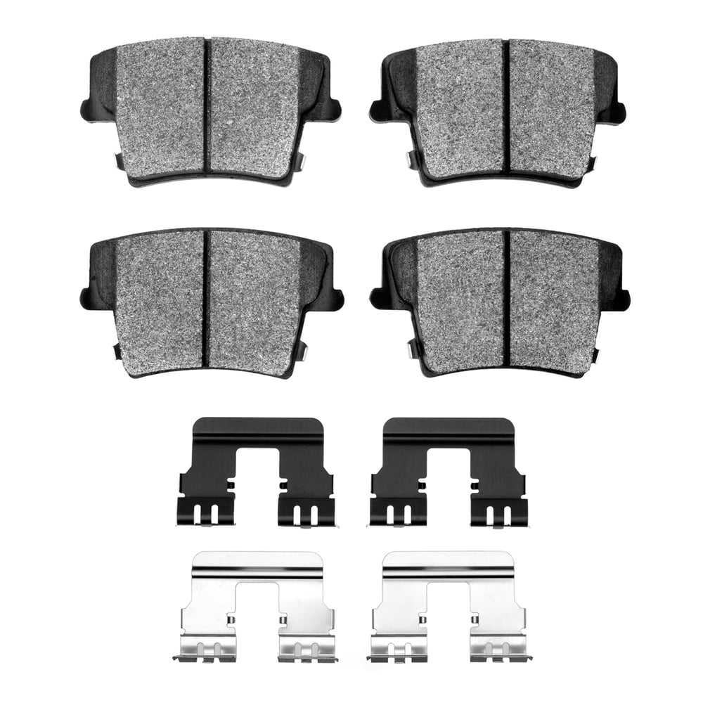 Dynamic Friction Company 1214-1057-01 DFC Heavy Duty Pads and Hardware Kit