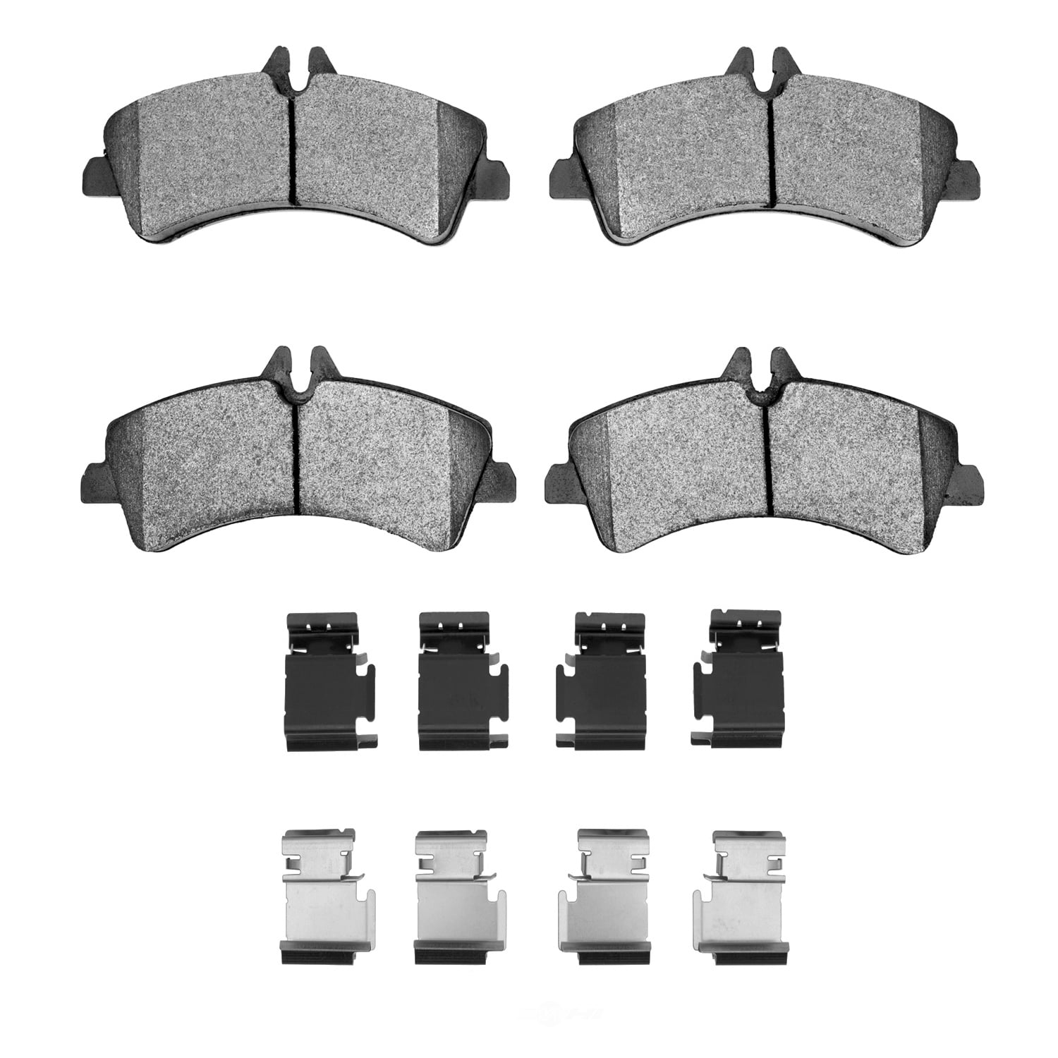 Dynamic Friction Company 1214-1318-01 DFC Heavy Duty Pads and Hardware Kit