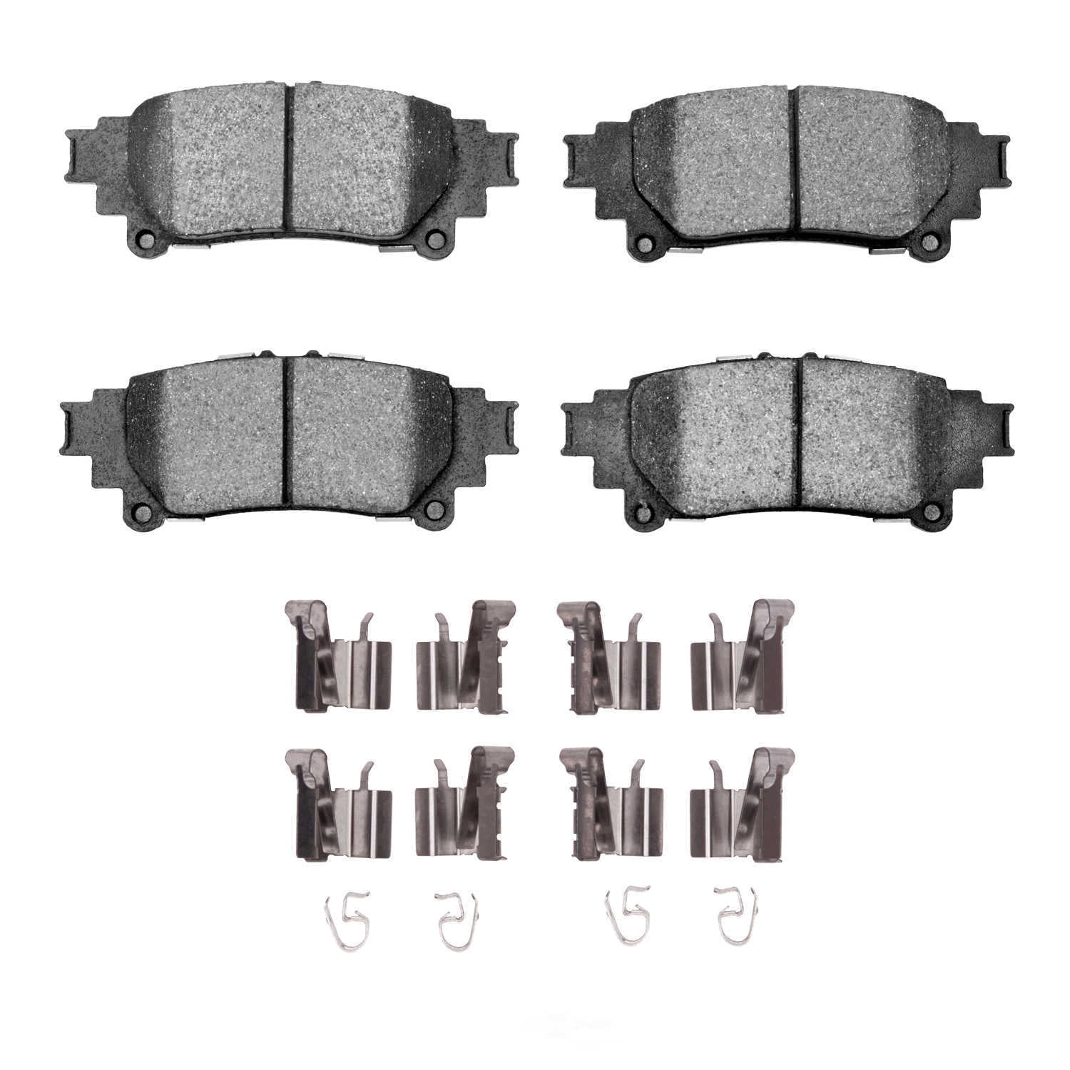 Dynamic Friction Company 1214-1391-01 DFC Heavy Duty Pads and Hardware Kit