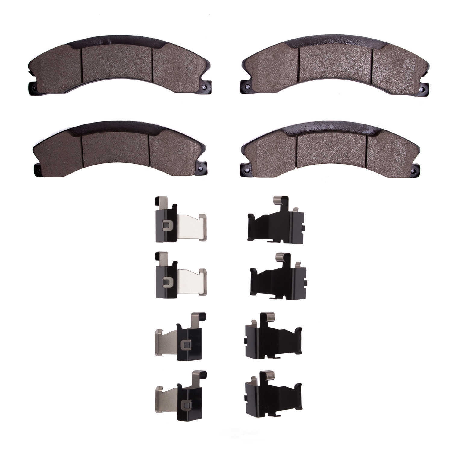 Dynamic Friction Company 1214-1565-11 DFC Heavy Duty Pads and Hardware Kit
