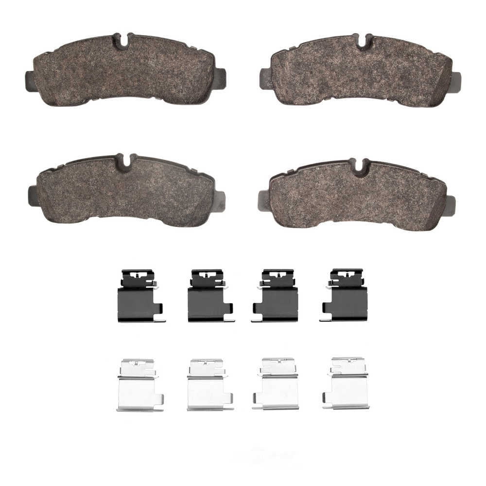 Dynamic Friction Company 1214-2281-01 DFC Heavy Duty Pads and Hardware Kit