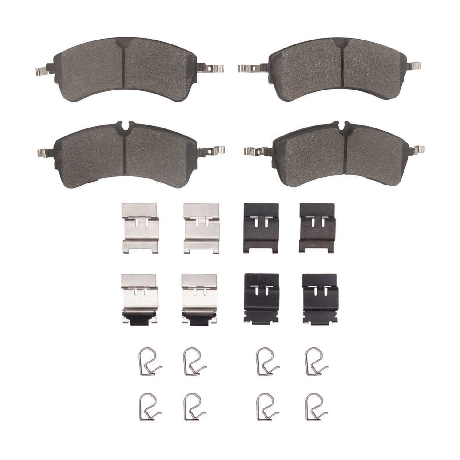 Dynamic Friction Company 1214-2388-11 DFC Heavy Duty Pads and Hardware Kit
