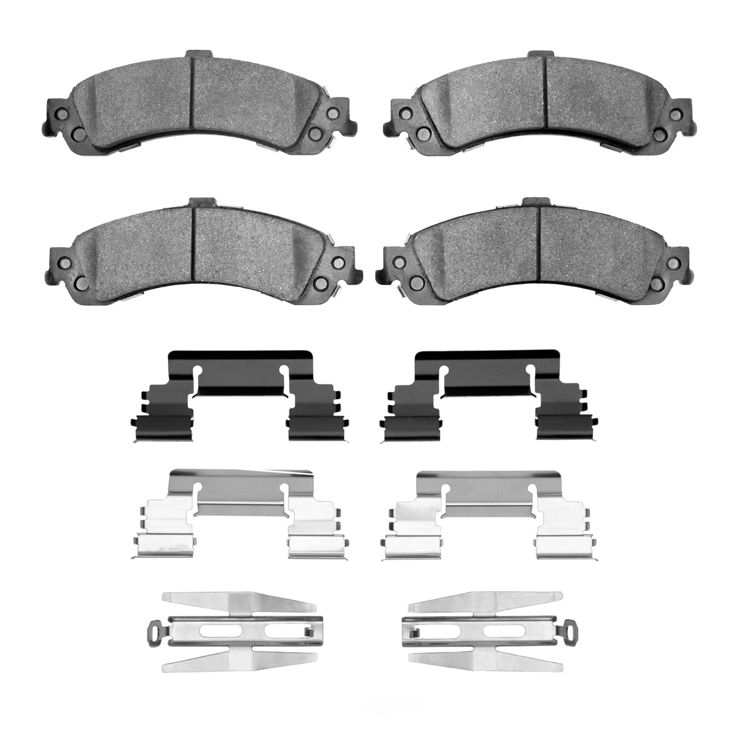 Dynamic Friction Company 1400-0834-01 DFC Ultimate Duty Performance Brake Pads and Hardware Kit