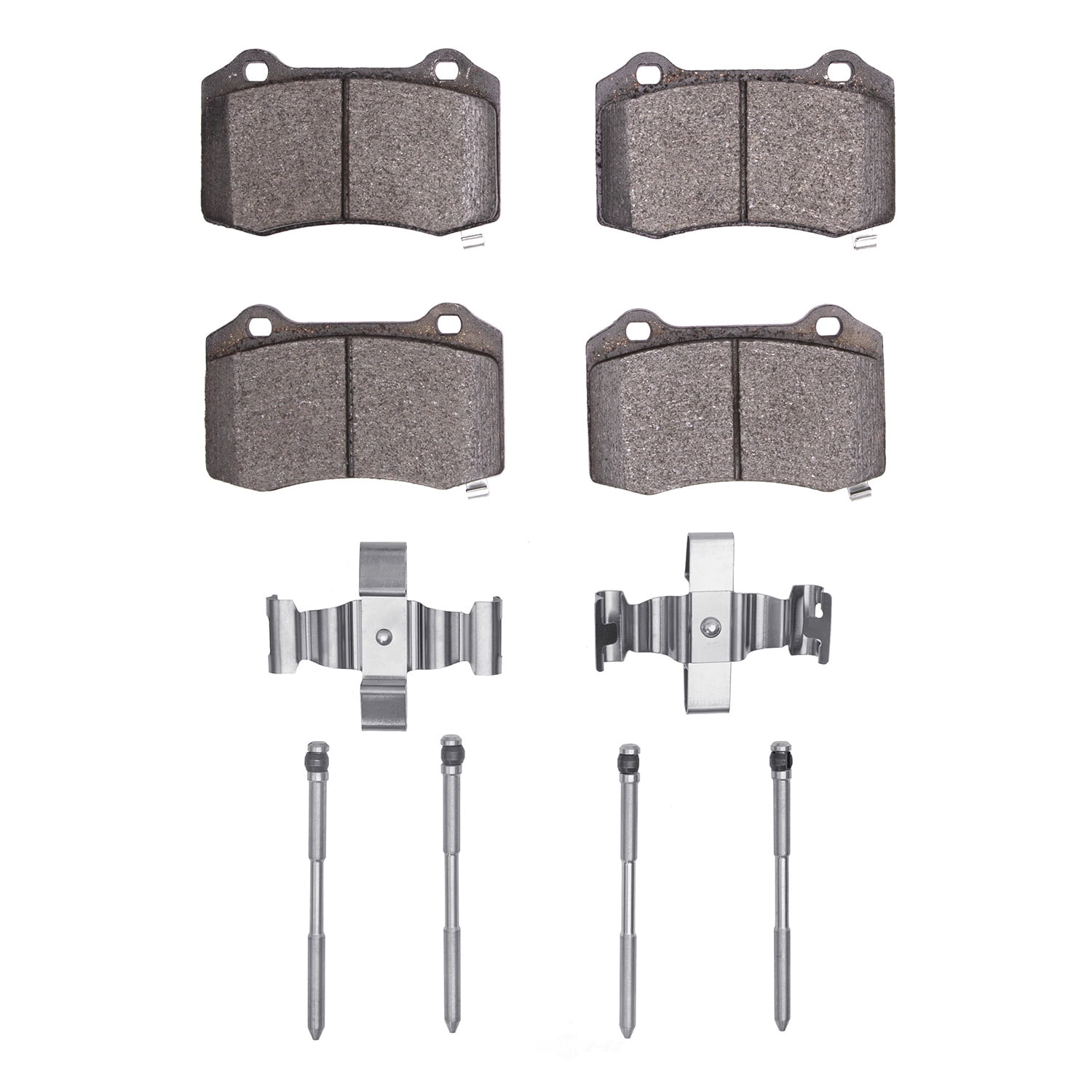 Dynamic Friction Company 1400-1053-03 DFC Ultimate Duty Performance Brake Pads and Hardware Kit