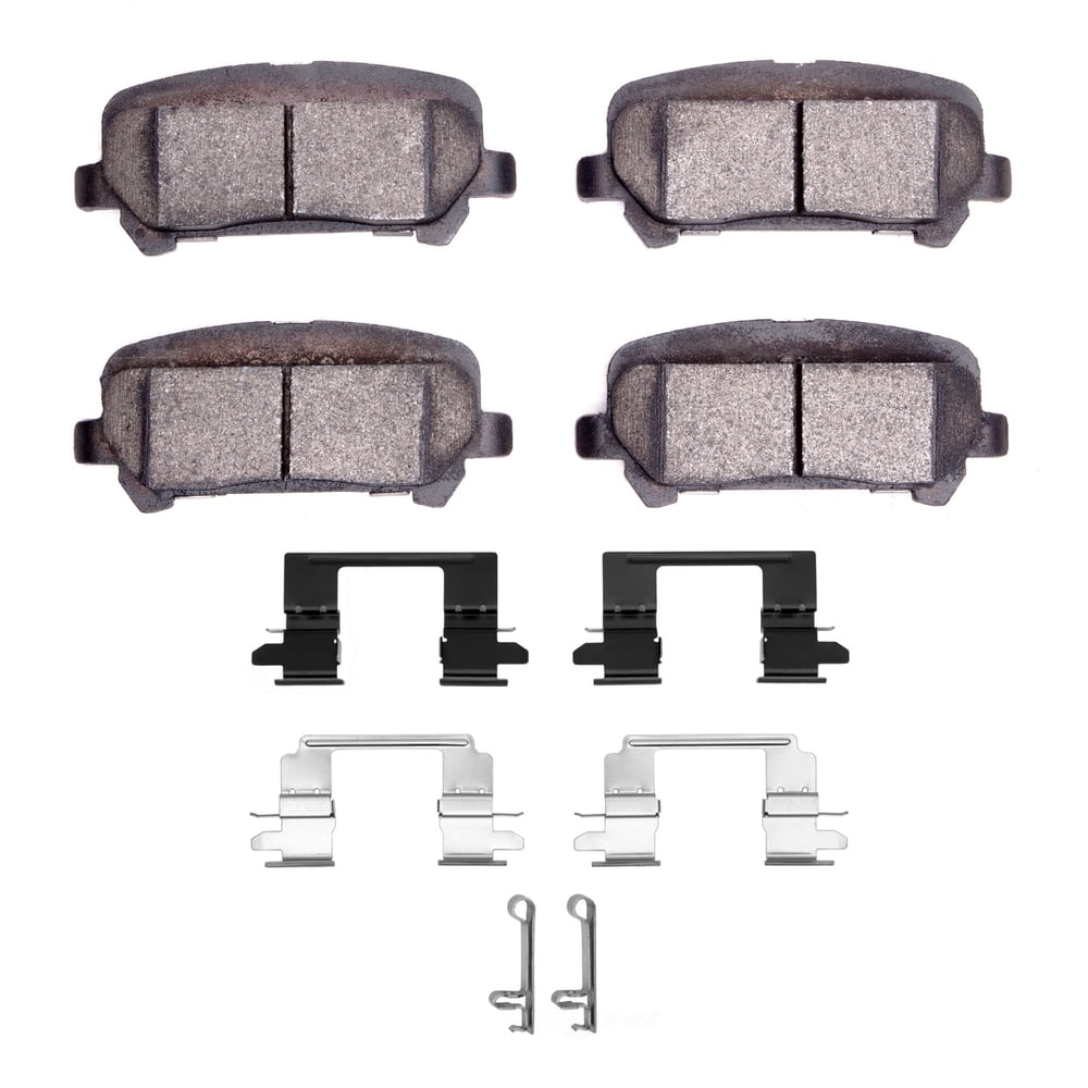 Dynamic Friction Company 1400-1806-01 DFC Ultimate Duty Performance Brake Pads and Hardware Kit