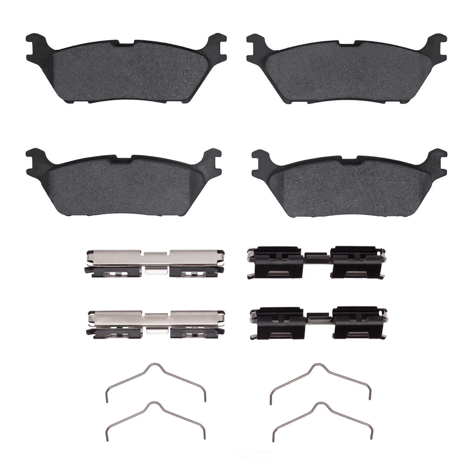 Dynamic Friction Company 1400-2383-01 DFC Ultimate Duty Performance Brake Pads and Hardware Kit
