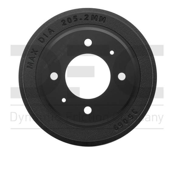 Dynamic Friction Company True Balanced Brake DRUM (1) 365-03009 For 1997-2001 Hyundai Elantra