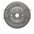 thumbnail image 1 of Dynamic Friction Company True Balanced Brake DRUM (1) 365-54002 For 1994-1997 Ford Aspire, 1 of 4
