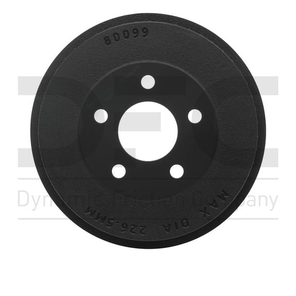 Dynamic Friction Company True Balanced Brake DRUM (1) 365-54038 For 2001-2005 Mercury Sable, 2001-2007 Ford Taurus