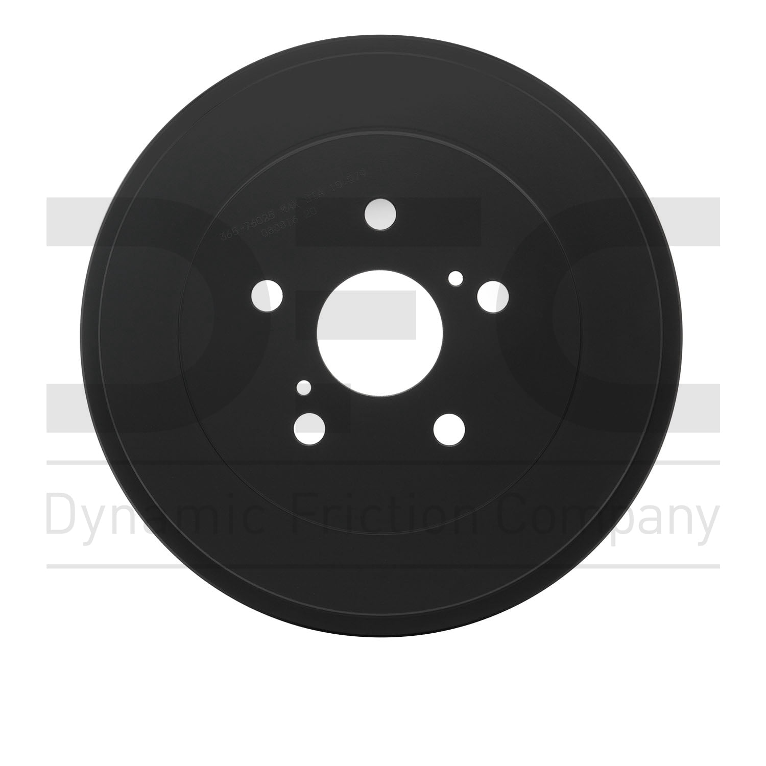 Dynamic Friction Company True Balanced Brake DRUM (1) 365-76025 For 1991-1997 Toyota Previa