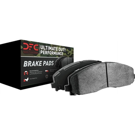Dynamic Friction Company Ultimate Duty Performance Brake Pads 1400-1602-00-Rear Set For 2012-2020 Ford F-150
