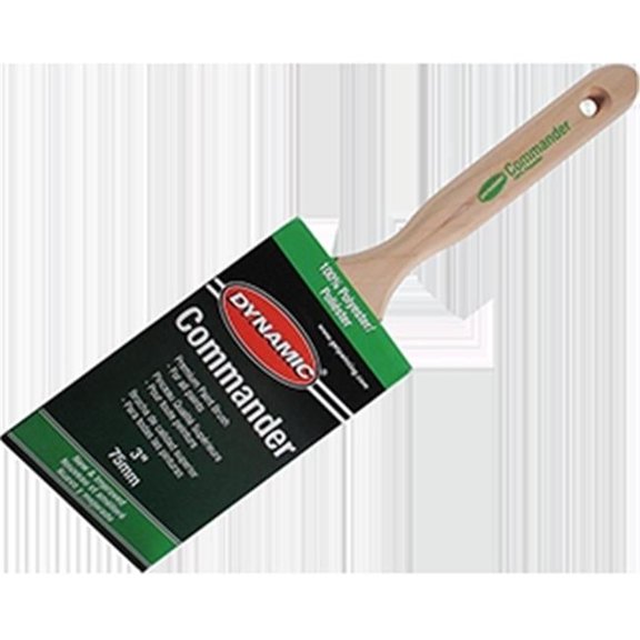 Dynamic HB188007 3 in. Commander Angled Polyester Brush