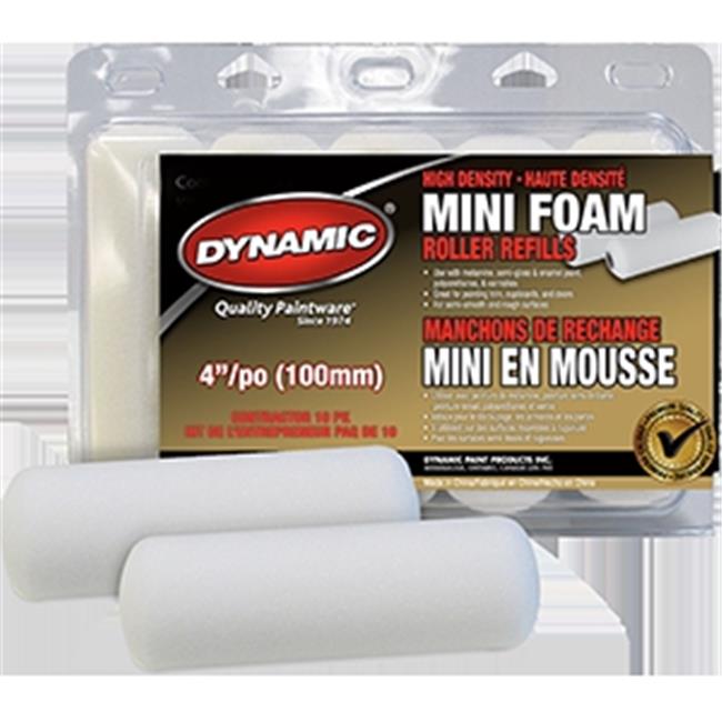 Dynamic HM005318 6 in. Mini Domed Foam Refill - 10 Pack