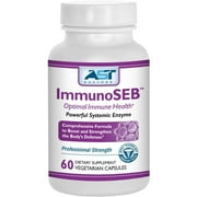 Dynamic Health AST Enzymes ImmunoSEB, Immune Health, Systemic Enzymes, 60 Vegetarian Capsules