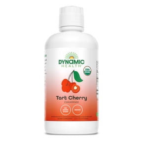 DYNAMIC HEALTH Organic 100% Tart Cherry Juice Concentrate (32oz)