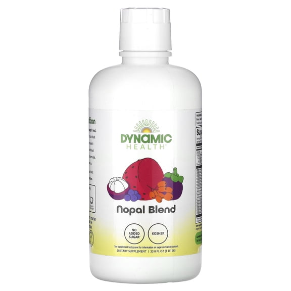 Dynamic Health Organic Certified Nopal Superfruit Nopal - 33.8 Fl Oz