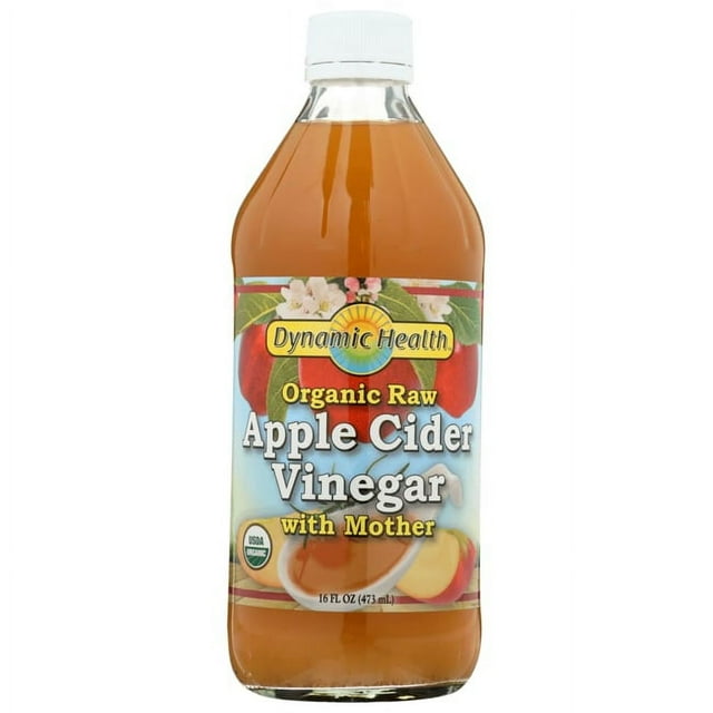 Dynamic Health Organic Apple Cider Vinegar with Mother 16 fl oz