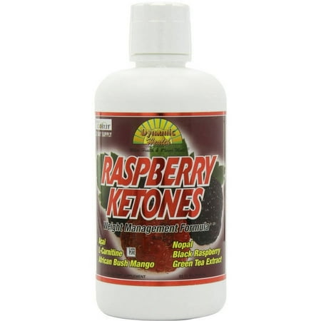 Dynamic Health Raspberry Ketones, 32 OZ
