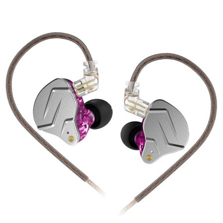 Dynamic In Ear Headphones Featuring Metal Construction Premium Sound Quality And Microphone Controls Option