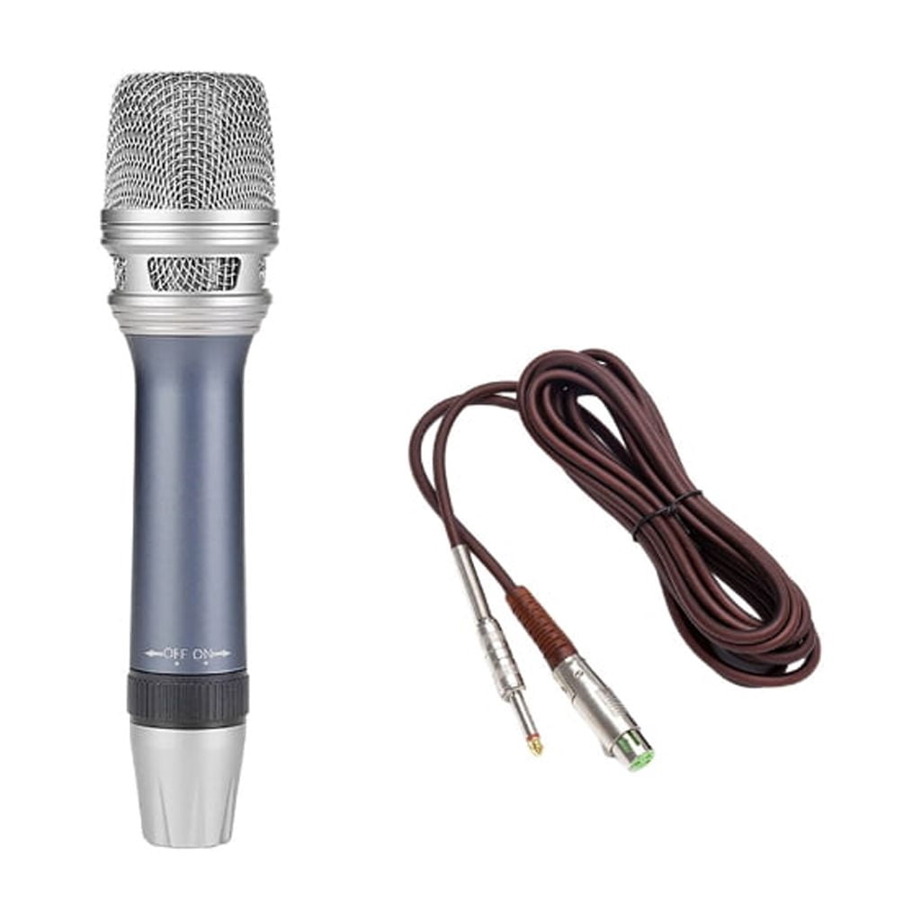 Dynamic Karaoke Microphones Vocal Corded Microphones for Karaoke Handheld Mic for Speakers Vocal Singing