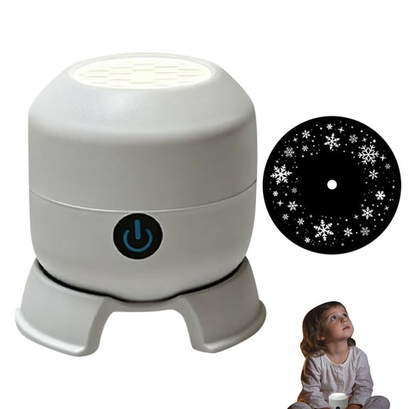 Dynamic LED Ocean Wave Projector 360° Rotating Night Light with Multi Angle Stand for Meditation Relaxation Home Theater