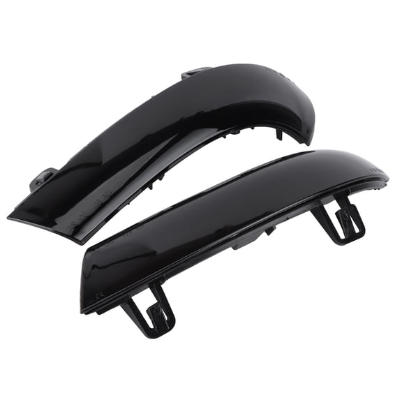 Dynamic LED Side Mirror Turn Signal Blinker Light for Volkswagen EOS, B5.5, B6, Sharan, Skoda Superb - Amber Sequential Flowing Lamp (Pair)