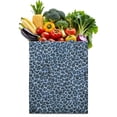 thumbnail image 1 of Dynamic Leopard Print Fabric Tote Bag - Large Capacity & Compact Folding Design for Urban Commuters, 1 of 6
