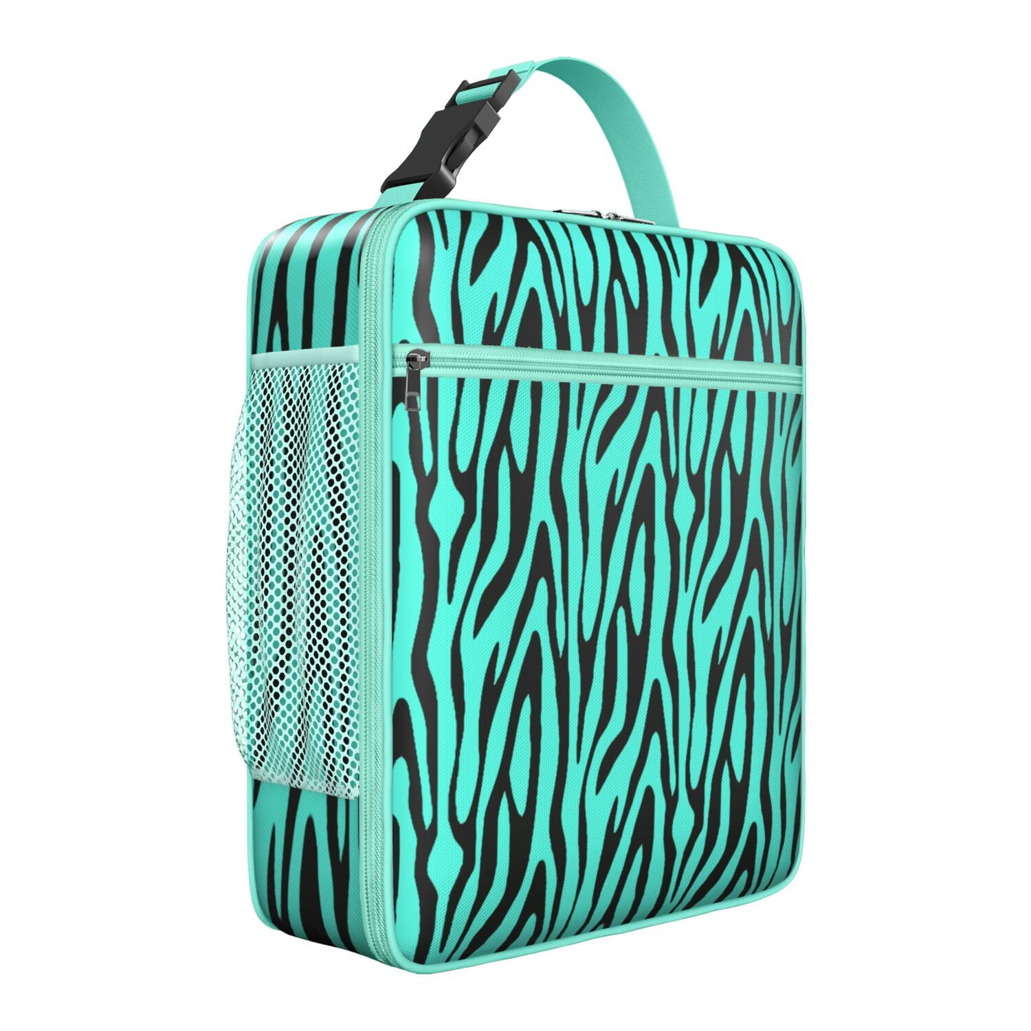 Dynamic Leopard Print Lunch Bag – Modern Animal Pattern Texture Fashion Abstract Spots Cheetah Aesthetic Cute Tote