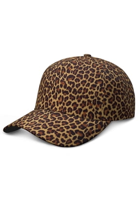 Dynamic Leopard Spots Print Cap, Unstructured Washed Dad Hat with UV Protection and Sweat Absorption, Cute Animal Texture Pattern Baseball Cap for Spring Summer Casual Wear