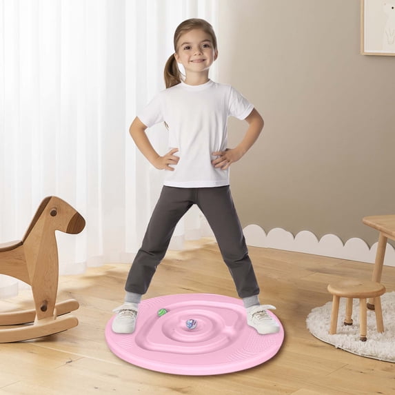 Dynamic Maze Board for Kids Adults - Wobble Board Training Core Strength Physical Exercise Game Indoor Outdoor Toy